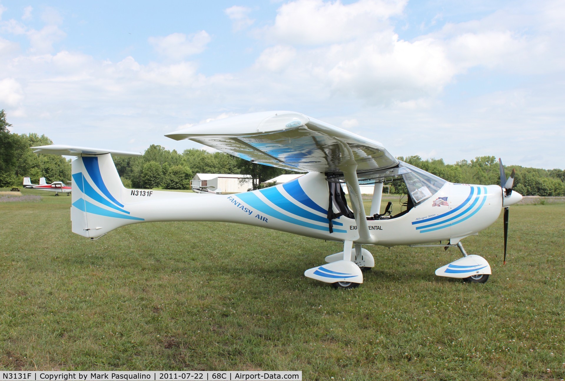 N3131F, 2007 Fantasy Air Allegro 2000 C/N 04-711, Allegro 2000