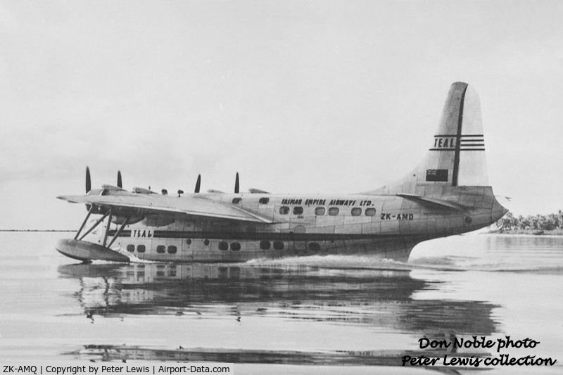 ZK-AMQ, Short S45 Solent 3 C/N S.1296, Tasman Empire Airways Ltd., Auckland