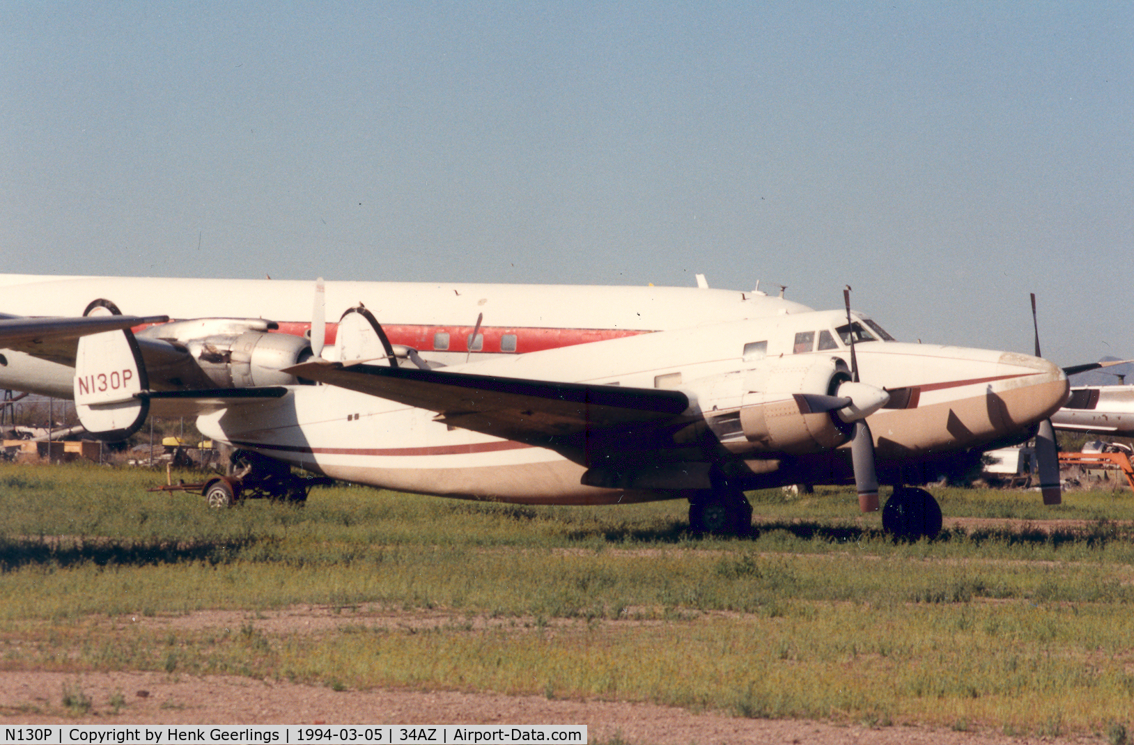 N130P, 1964 Dee Howard Company 500 C/N 500-114, Chandler Memorial Airport