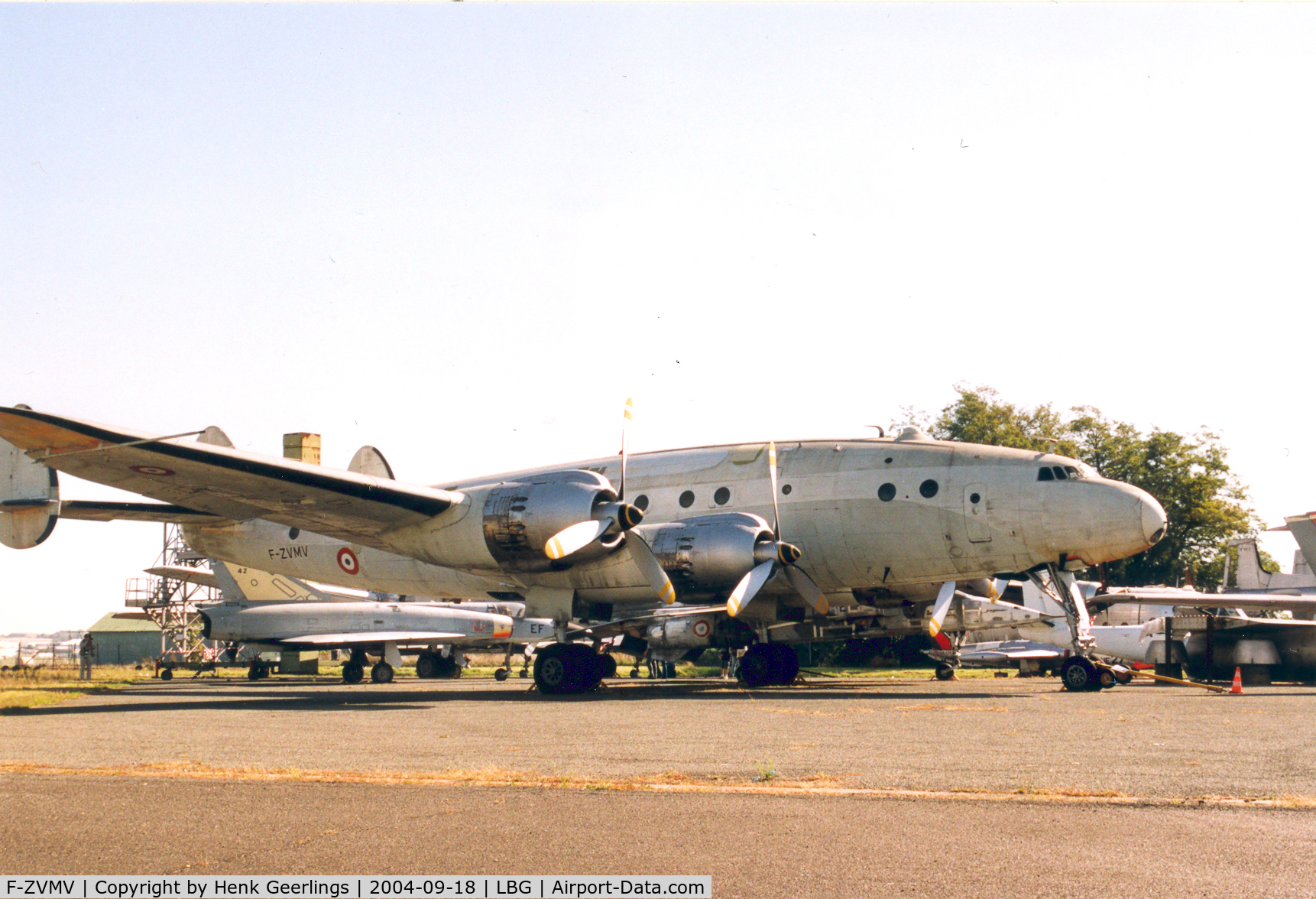 F-ZVMV, Lockheed L-749A-79-22 Constellation C/N 2503, Aviation Museum Le Bourget Airport