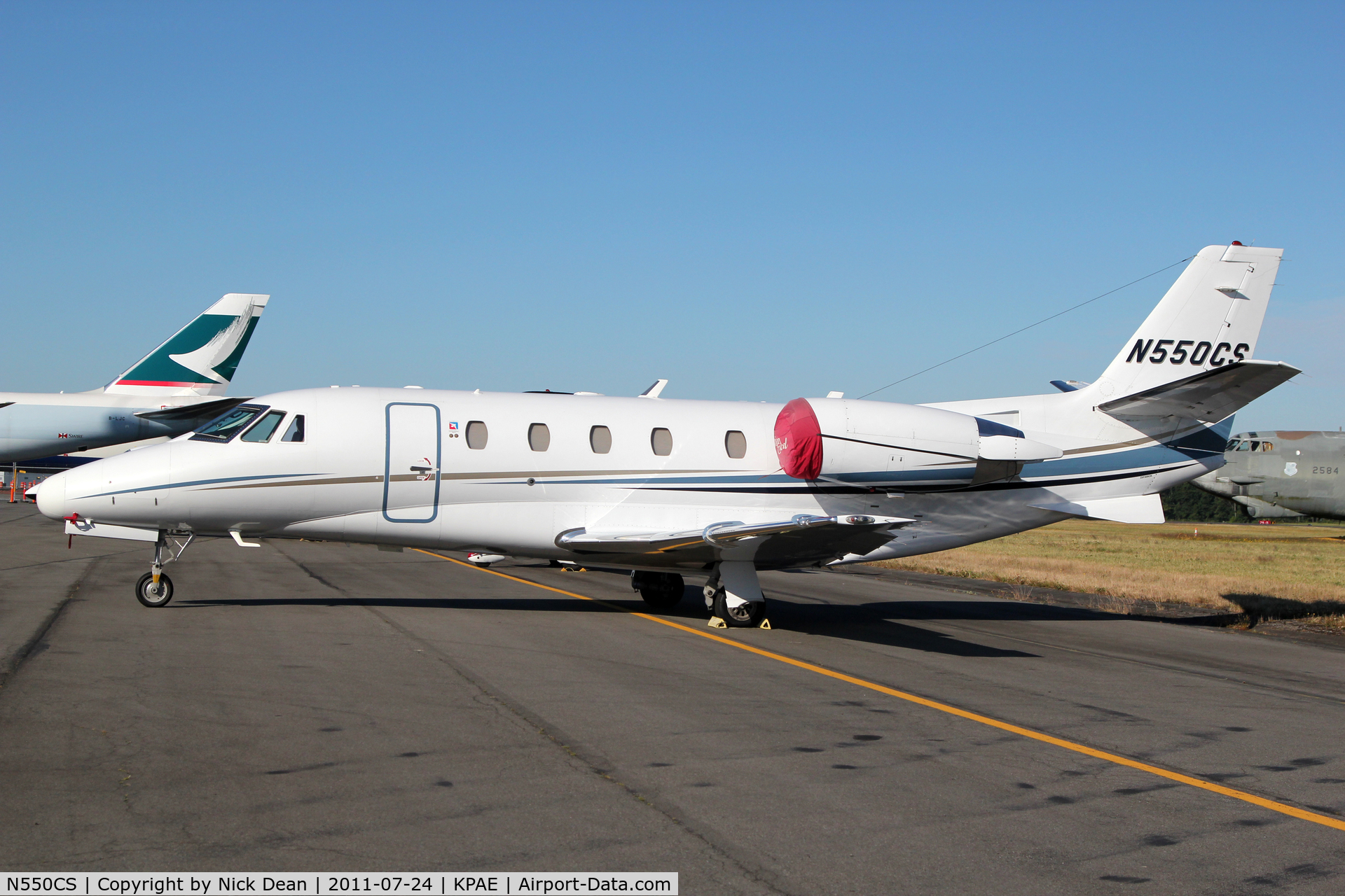 N550CS, 2005 Cessna 560XL Citation XLS C/N 560-5551, KPAE/PAE