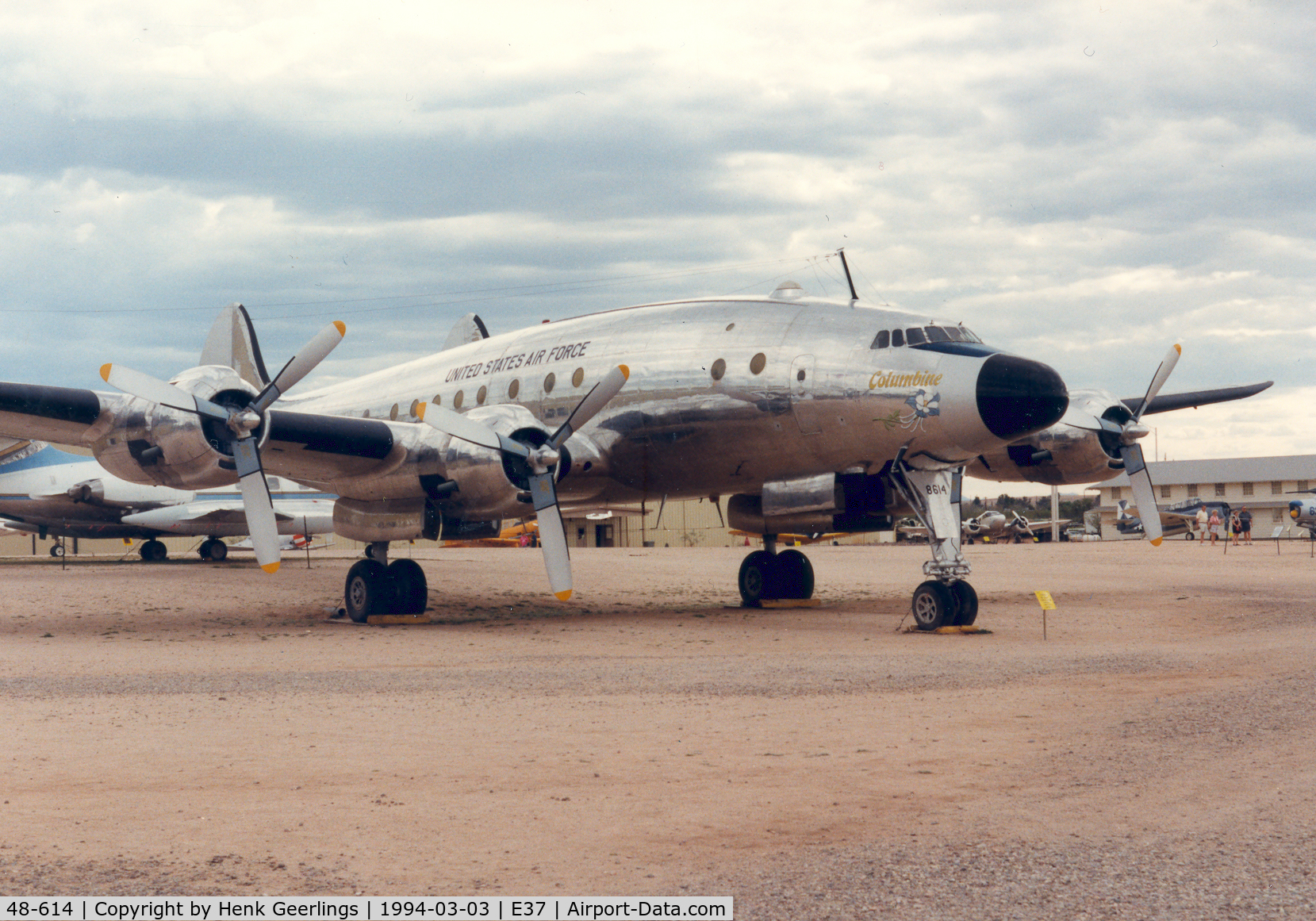 48-614, 1948 Lockheed VC-121A Constellation C/N 749-2606, Pima Air Museum