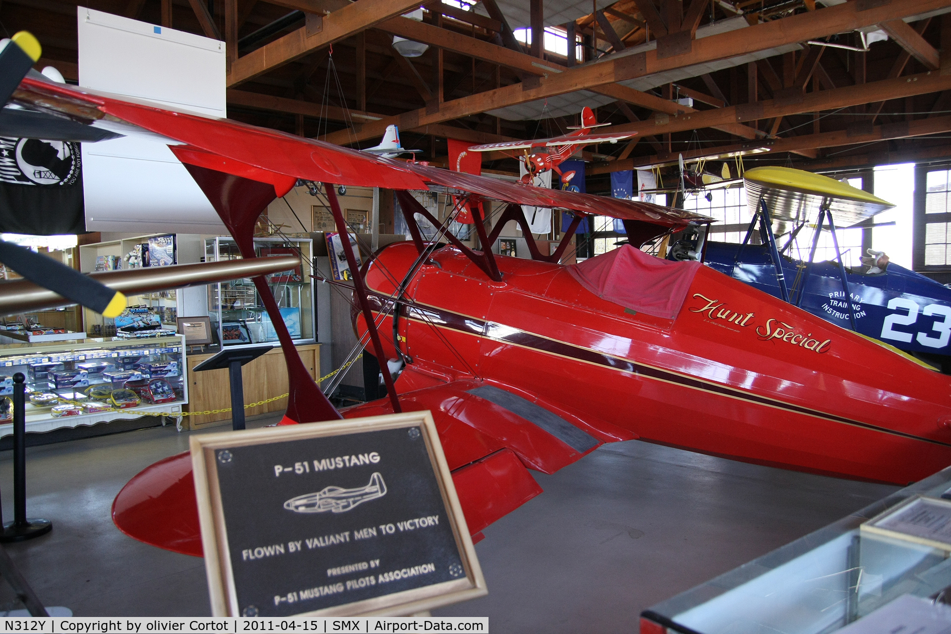 N312Y, 1929 Great Lakes 2T-1A Sport Trainer C/N 199, Santa maria museum