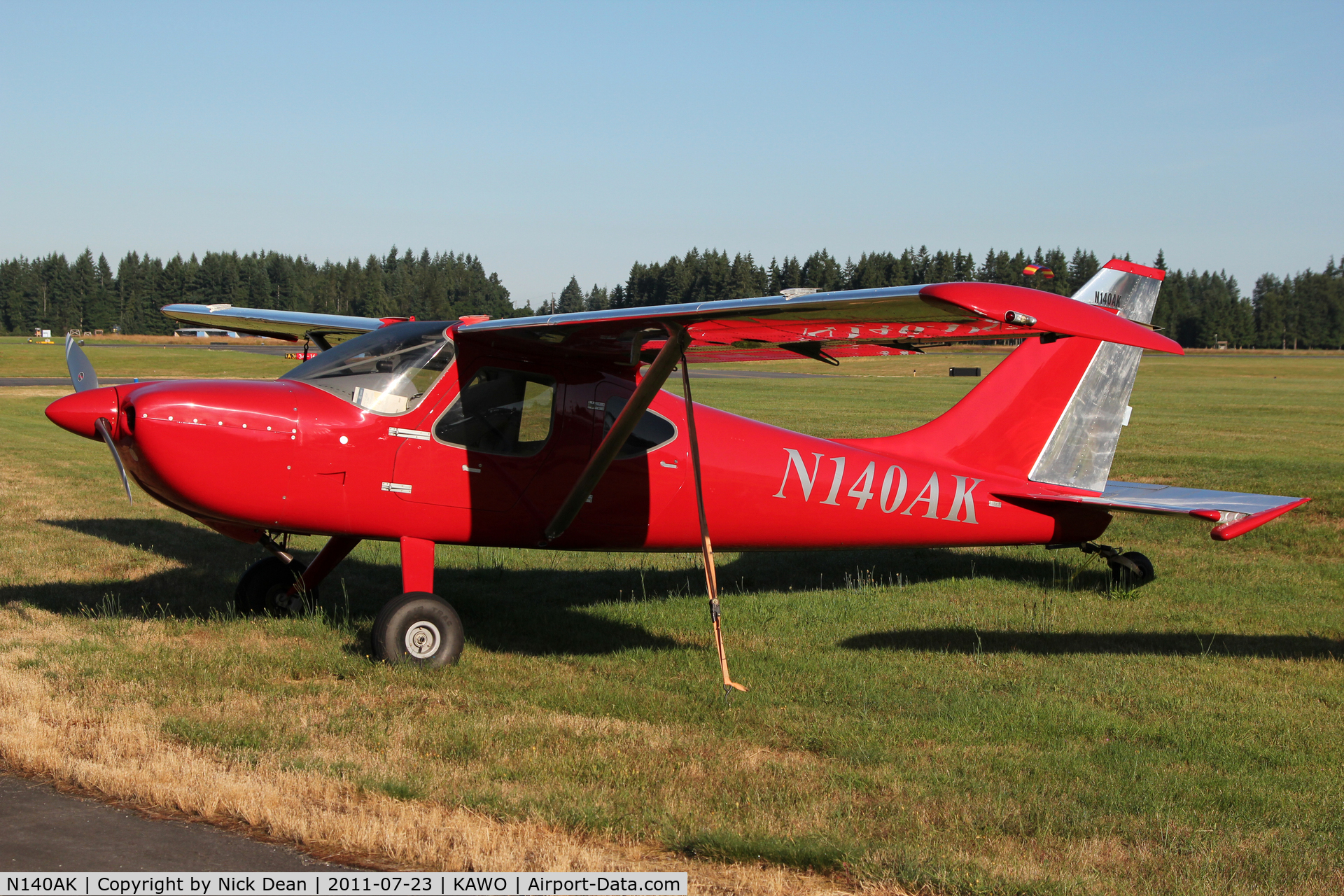 N140AK, Glasair GS-2 Sportsman C/N 7301, KAWO Shot at North Pole AK over the weekend of July 4th also.