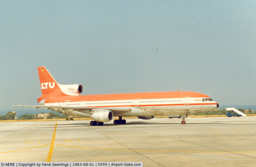 D-AERE, 1977 Lockheed L-1011-385-1 TriStar C/N 193L-1120, LTU