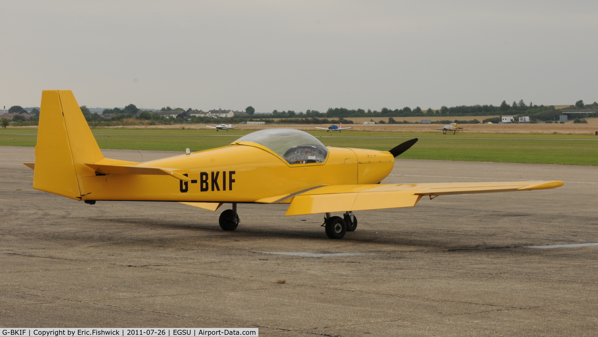 G-BKIF, 1976 Fournier RF-6B-100 C/N 3, G-BKIF at Duxford