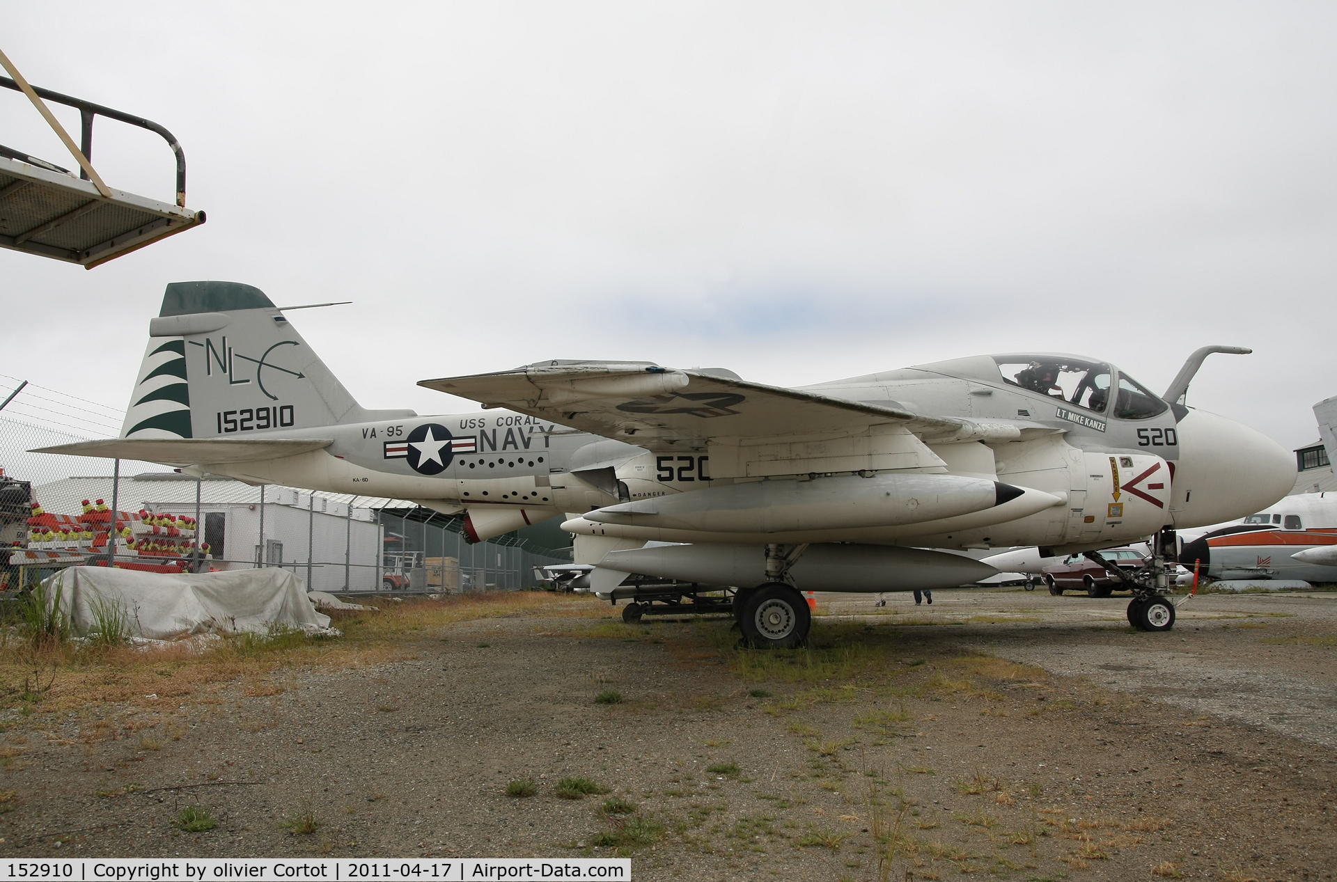 152910, Grumman KA-6D Intruder C/N I-214, Oakland air museum
