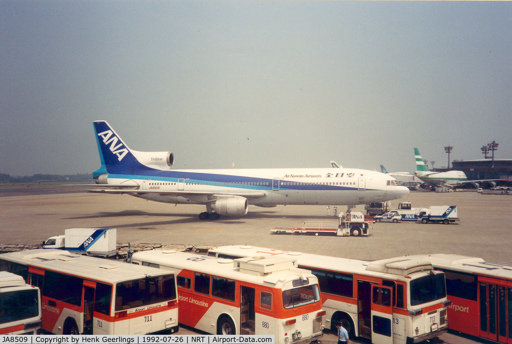 JA8509, 1974 Lockheed L-1011-385-1 TriStar 1 C/N 193P-1100, All Nippon Airways - ANA