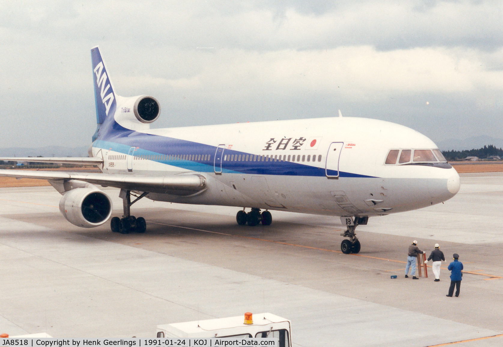 JA8518, 1976 Lockheed L-1011-385-1 TriStar 1 C/N 193P-1129, All Nippon Airways - ANA