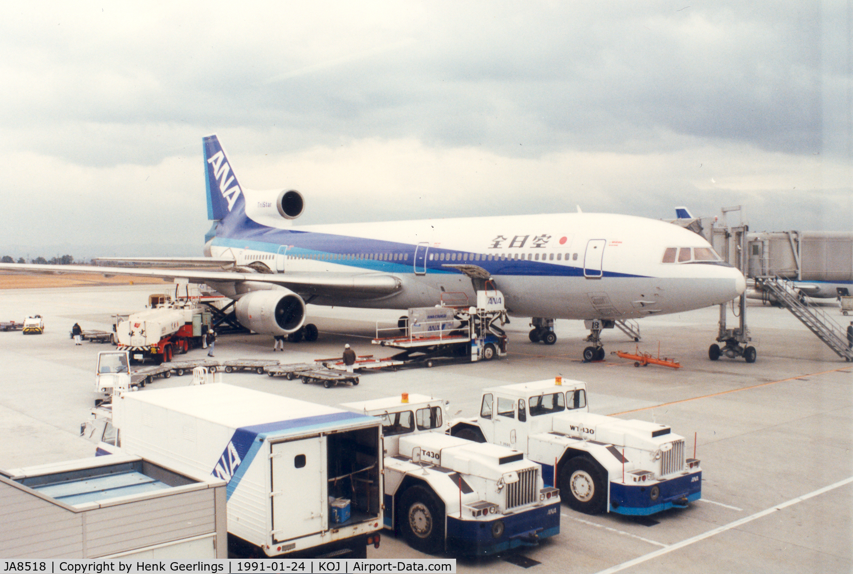 JA8518, 1976 Lockheed L-1011-385-1 TriStar 1 C/N 193P-1129, All Nippon Airways - ANA