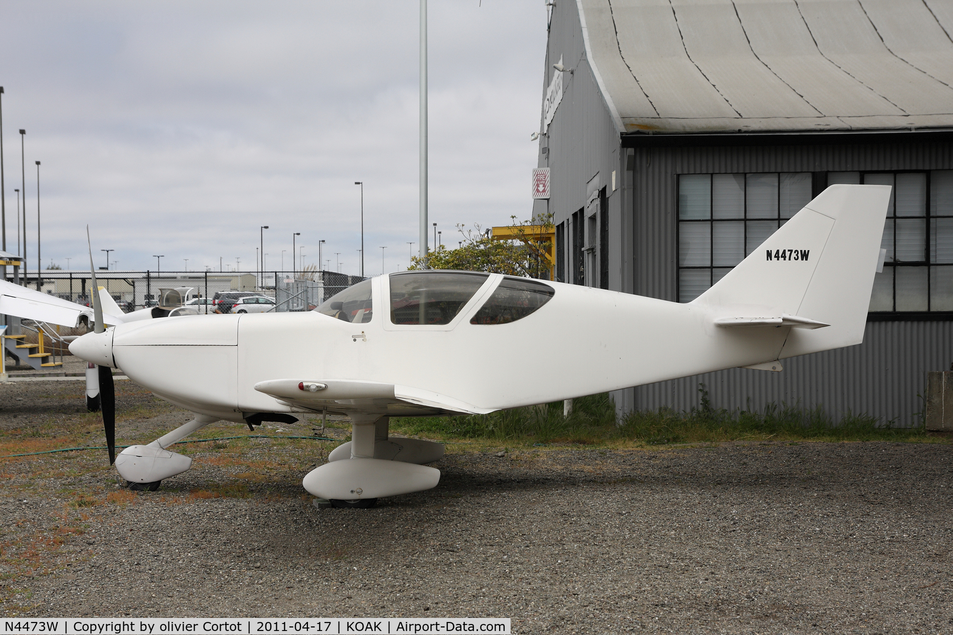N4473W, 1984 Stoddard-Hamilton Glasair SH-2 C/N 385, Oakland aviation museum