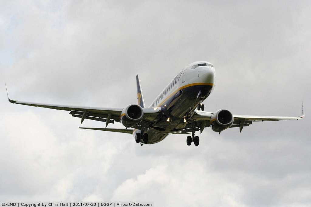 EI-EMD, 2010 Boeing 737-8AS C/N 38509, Ryanair
