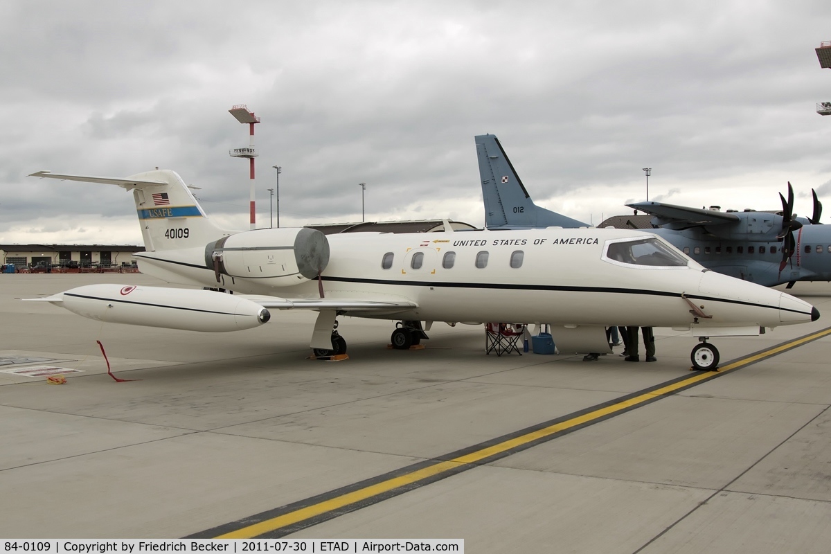 84-0109, 1984 Gates Learjet C-21A C/N 35A-555, static display, Spangdahlem Open House 2011