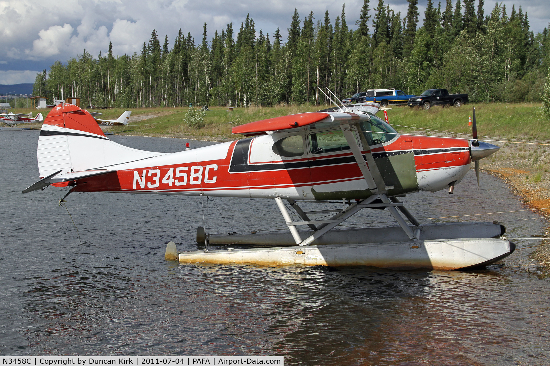 N3458C, 1954 Cessna 170B C/N 26501, So Alaska