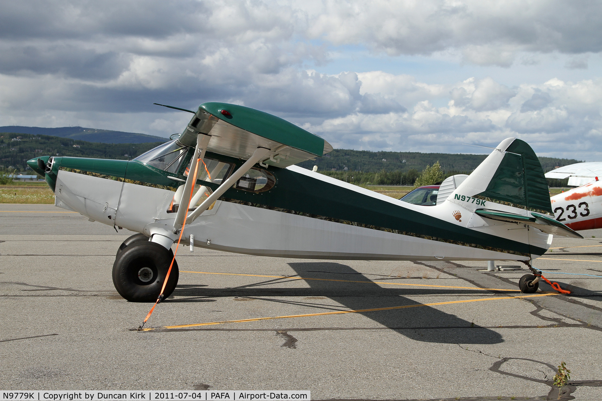 N9779K, 1947 Stinson 108-2 Voyager C/N 108-2779, A number of Stinson's are still around even in the great white north.