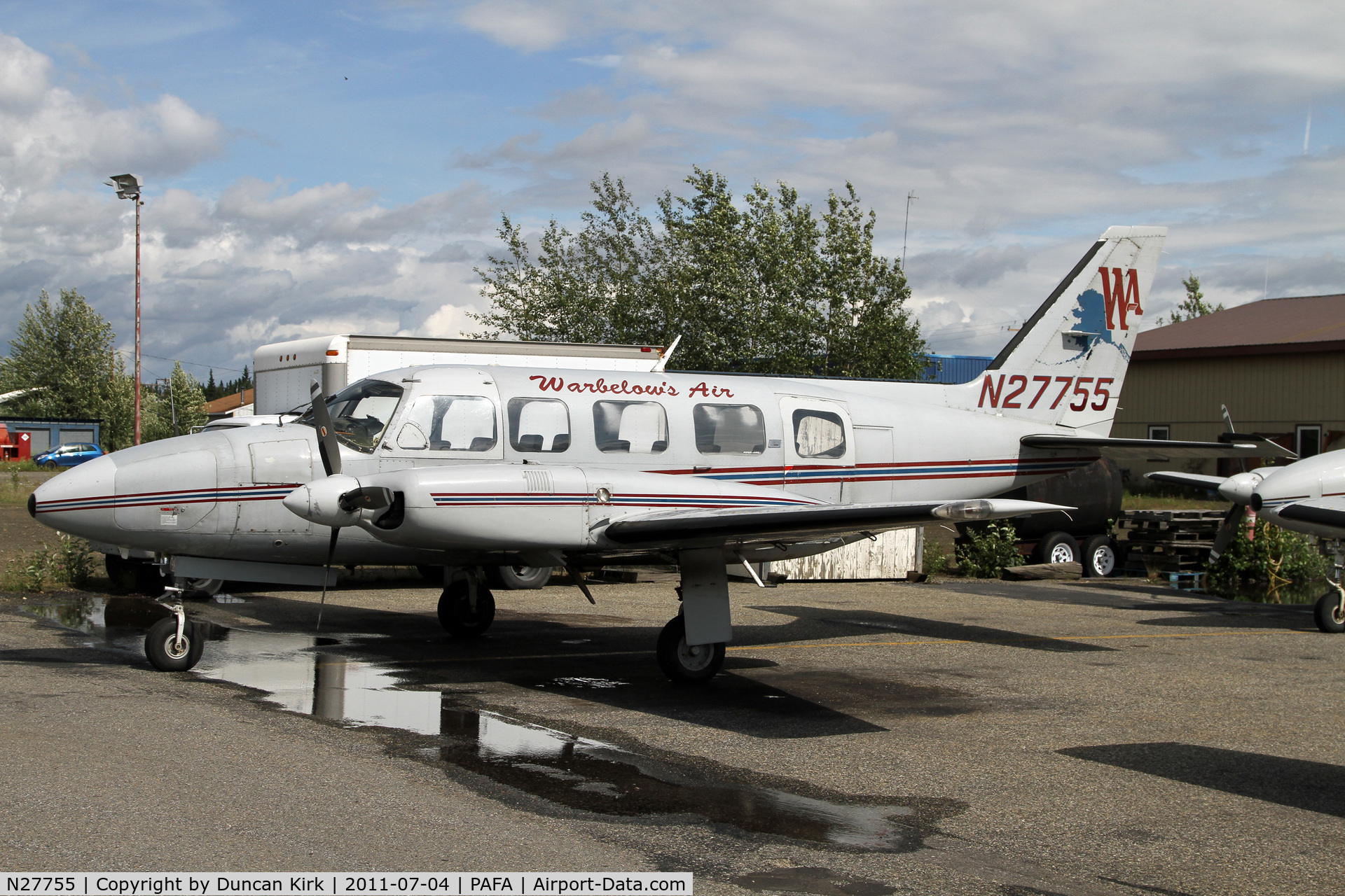 N27755, 1978 Piper PA-31-350 Chieftain C/N 31-7852148, Still going strong with Warbelow's