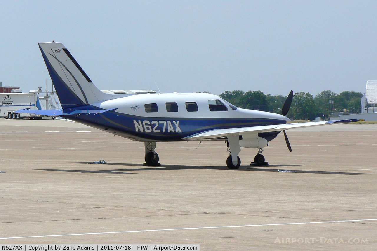 N627AX, 2002 Piper PA-46-350P Malibu Mirage C/N 4636341, At Meacham Field - Fort Worth, TX