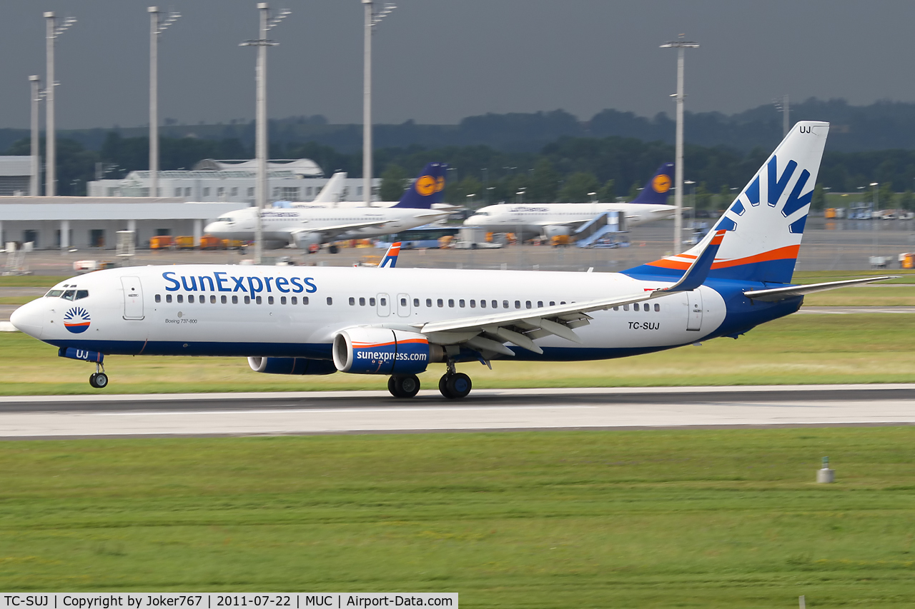 TC-SUJ, 2003 Boeing 737-8CX C/N 32368/1289, SunExpress