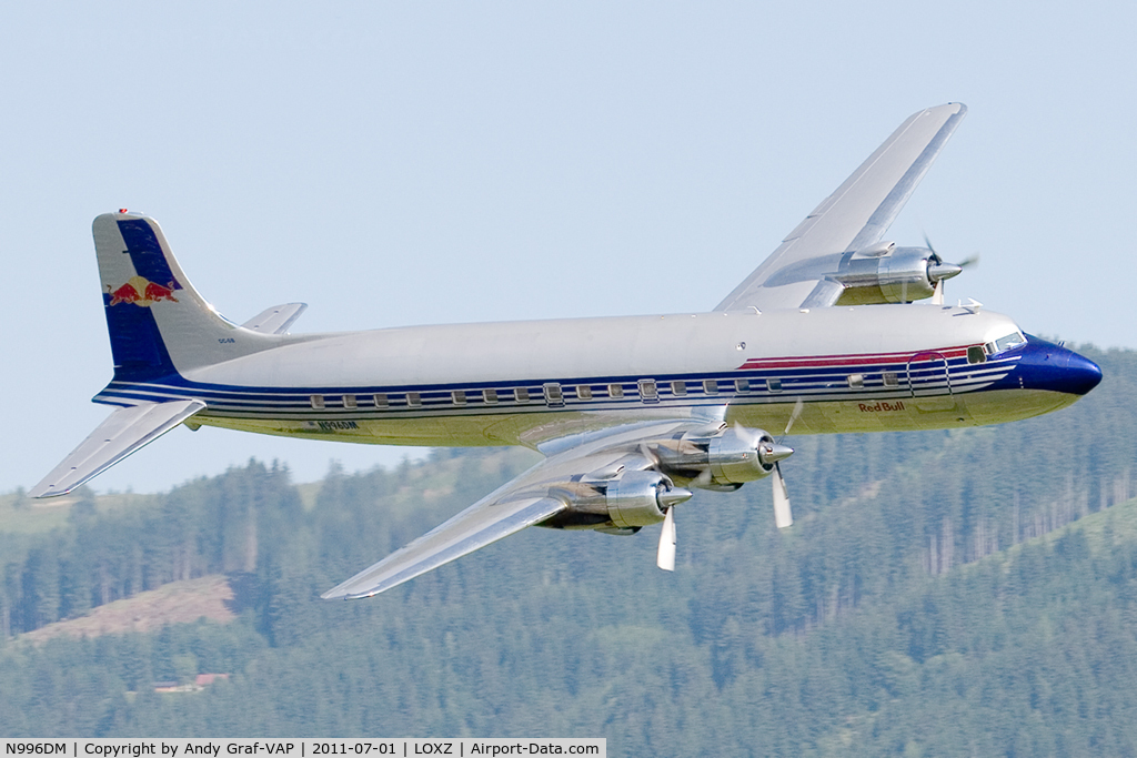 N996DM, 1958 Douglas DC-6B C/N 45563, Flying Bulls DC-6