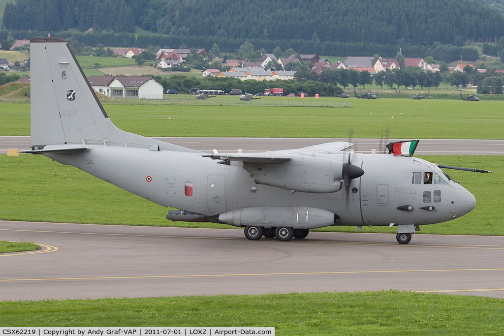 CSX62219, Alenia C-27J Spartan C/N 4119, Italy Air Force C-27