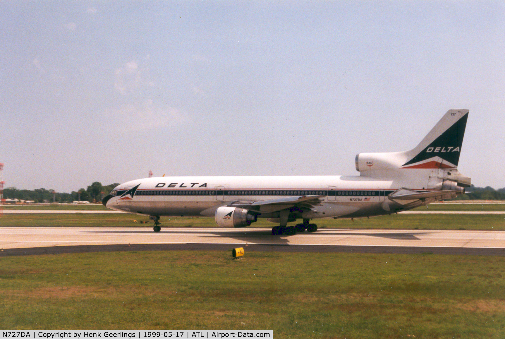 N727DA, 1979 Lockheed L-1011-385-1 TriStar 1 C/N 193C-1167, Delta
