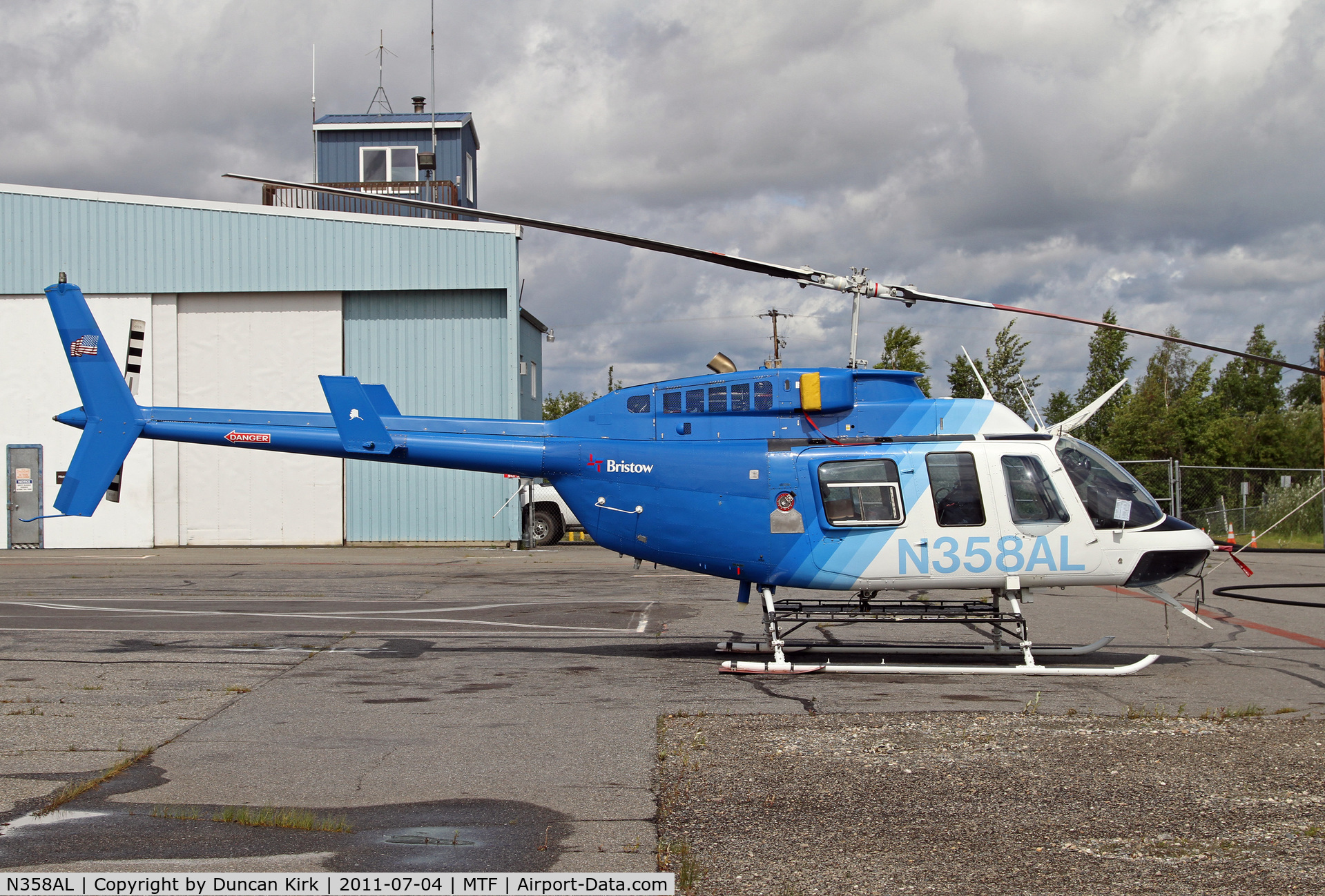 N358AL, 1991 Bell 206L-3 LongRanger III C/N 51460, Air Logistics acquired Bristow Helicopters