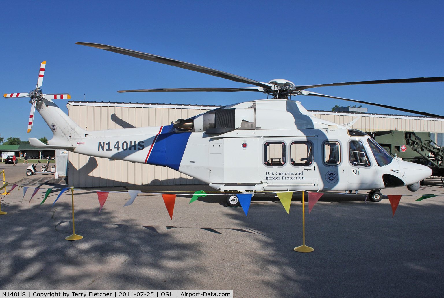 N140HS, 2006 Agusta AB139 C/N 31036, 2006 Agusta Spa AB139, c/n: 31036 displayed at 2011 Oshkosh Static Park