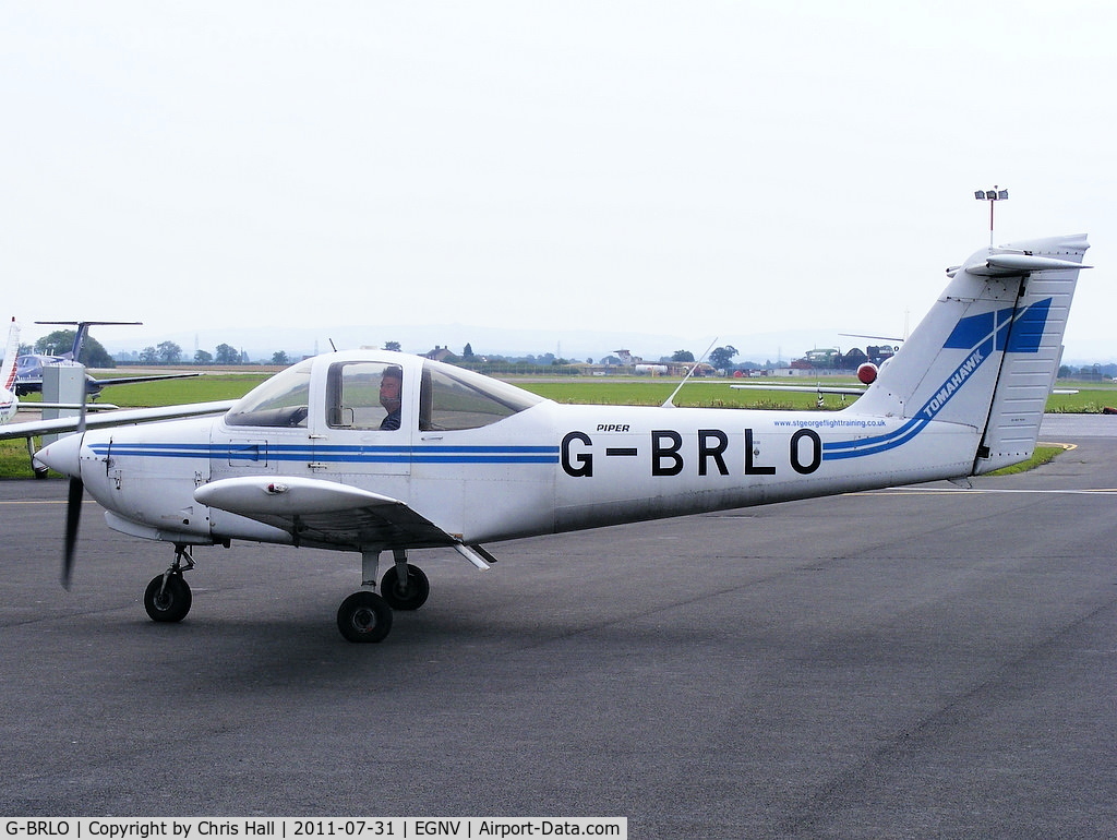 G-BRLO, 1978 Piper PA-38-112 Tomahawk Tomahawk C/N 38-78A0621, St George Flight Training Ltd