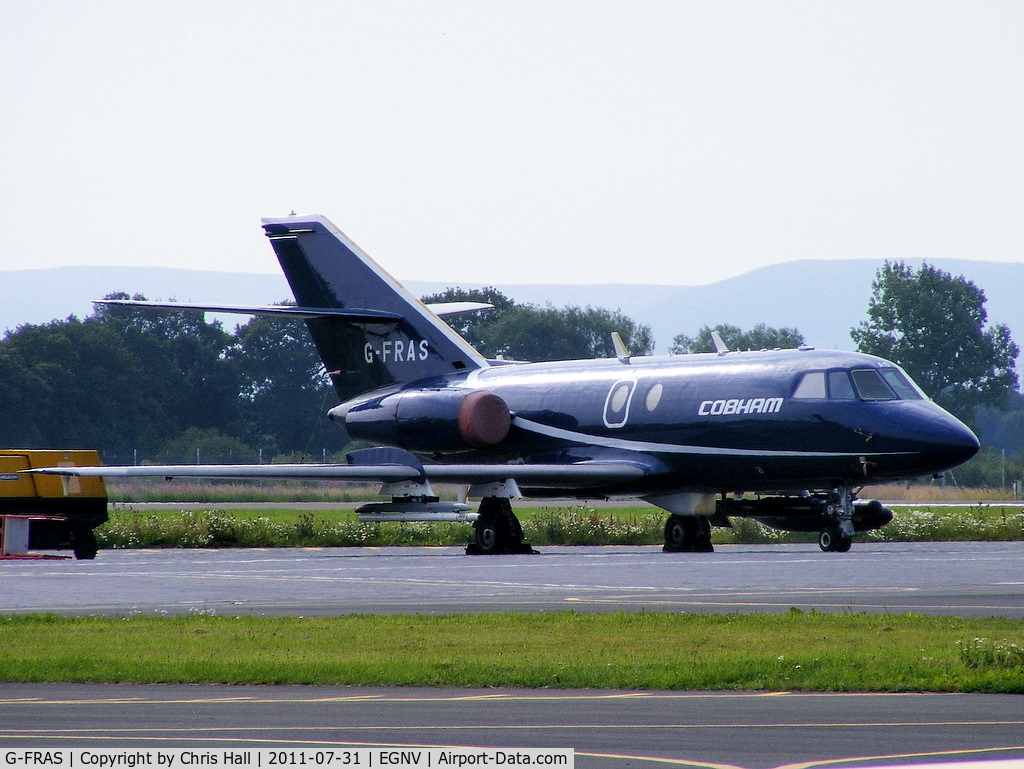 G-FRAS, 1967 Dassault Falcon (Mystere) 20DC C/N 82, Cobham Aviation