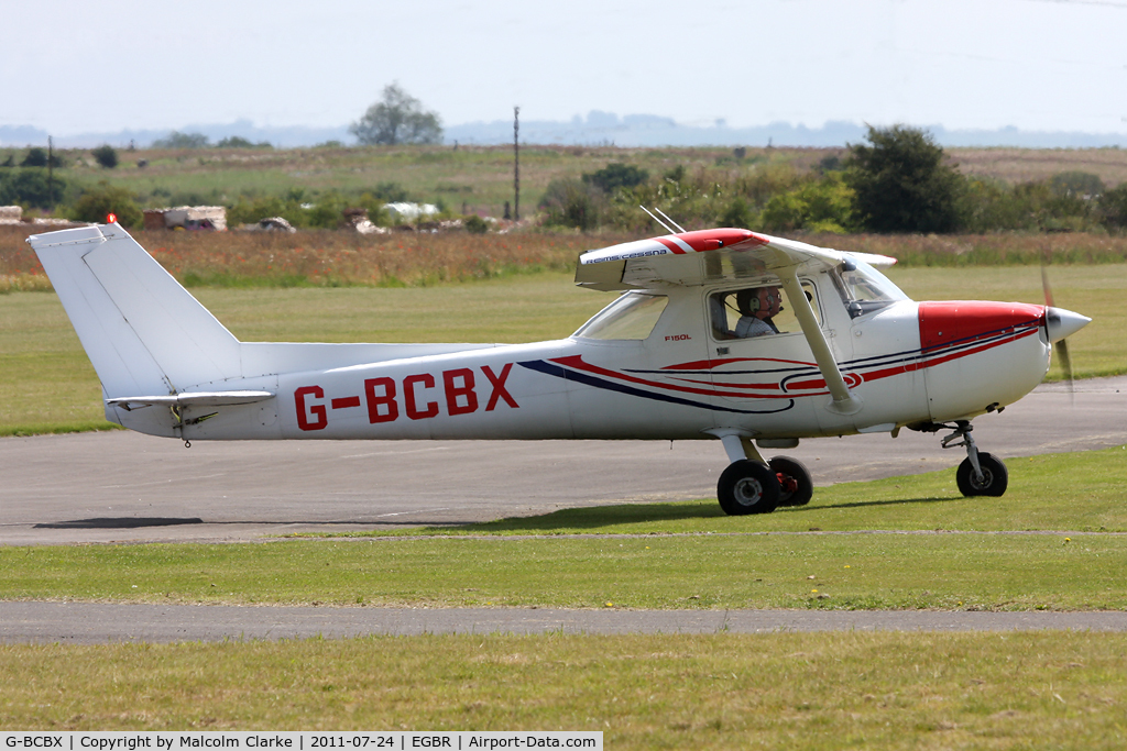 G-BCBX, 1973 Reims F150L C/N 1001, Reims F150L at Breighton Airfield's Wings & Wheels Weekend, July 2011.