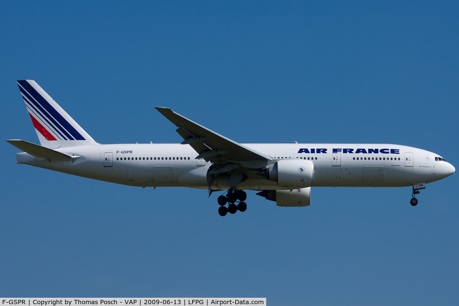 F-GSPR, 2001 Boeing 777-228/ER C/N 28683, Air France