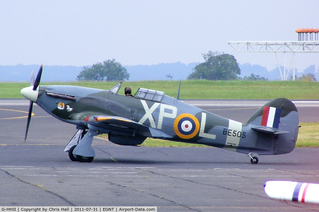 G-HHII, 1940 Hawker (CCF) Hurricane Mk2B C/N CCF/R20023, Hangar 11 Collection