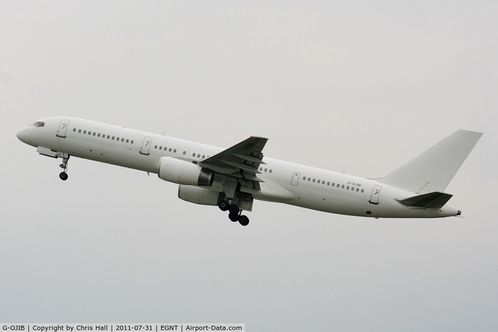 G-OJIB, 1989 Boeing 757-23A (SF) C/N 24292, Astraeus B757 operating for Thomas Cook