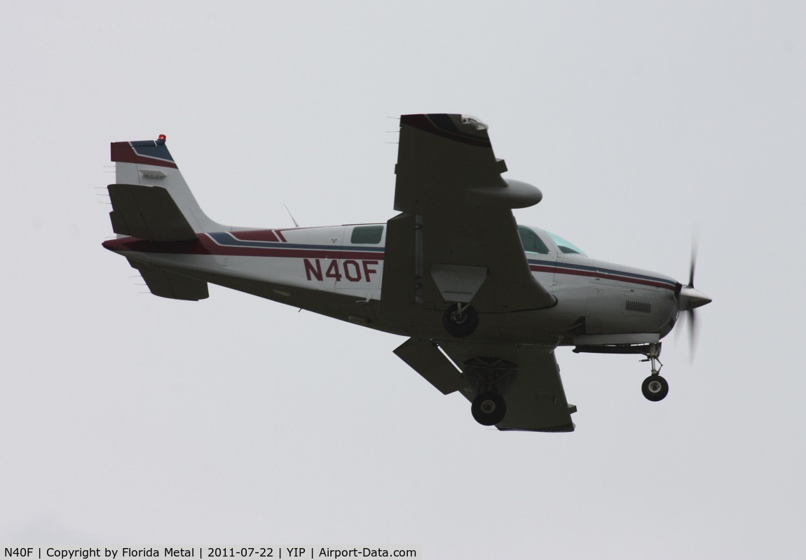 N40F, 1993 Beech A36 Bonanza 36 C/N E-2793, Beech A36