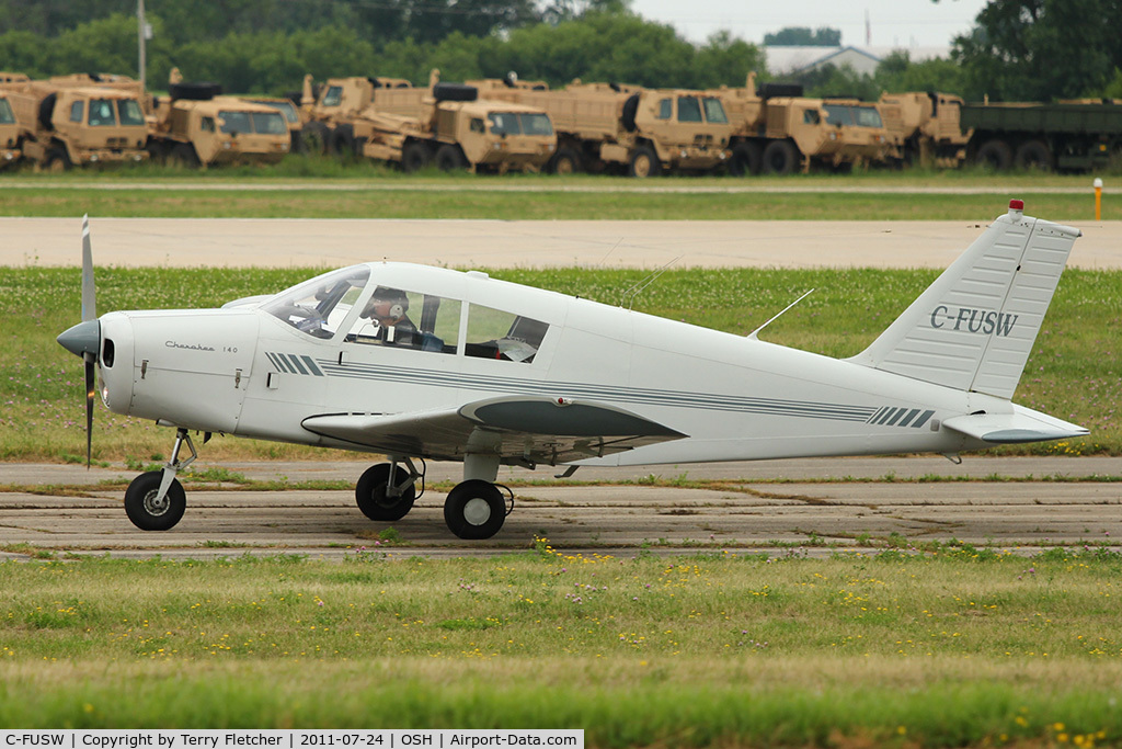 C-FUSW, 1966 Piper PA-28-140 Cherokee C/N 28-22338, 1966 Piper PA-28-140, c/n: 28-22338 at 2011 Oshkosh