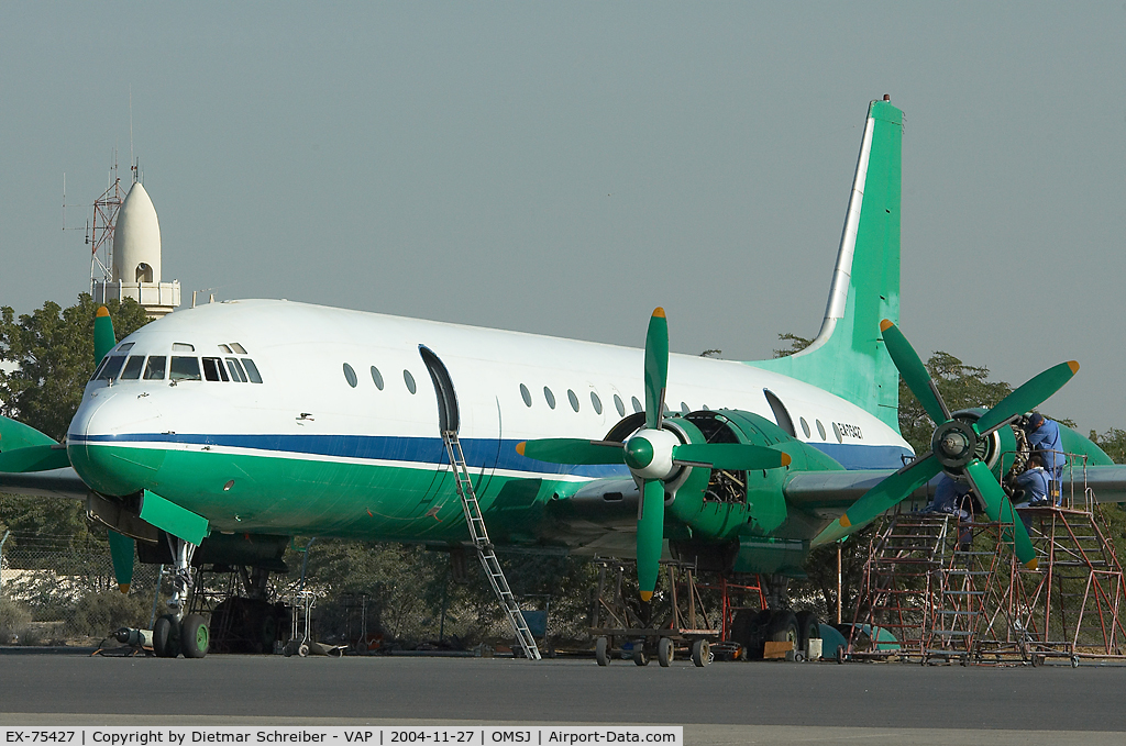 EX-75427, Ilyushin Il-18V C/N 183005905, Ilyushin 18