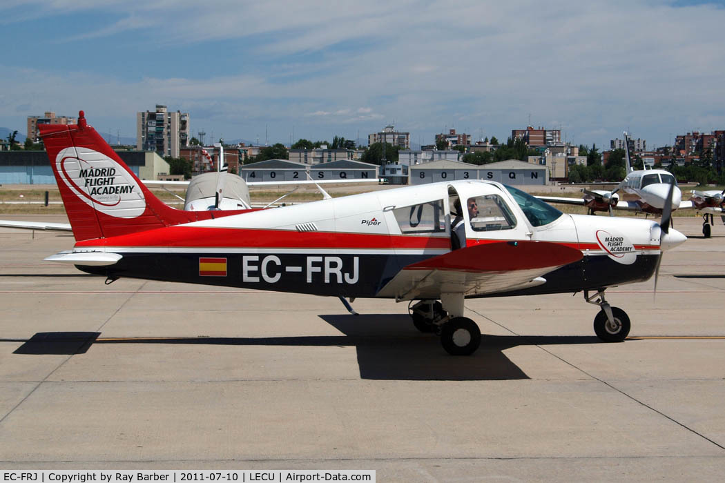 EC-FRJ, Piper PA-28-140 Cherokee C/N 28-7325592, Piper PA-28-140 Cherokee  [28-7325592] (Madrid Flight Academy) Cuatro Vientos~EC 10/07/2011