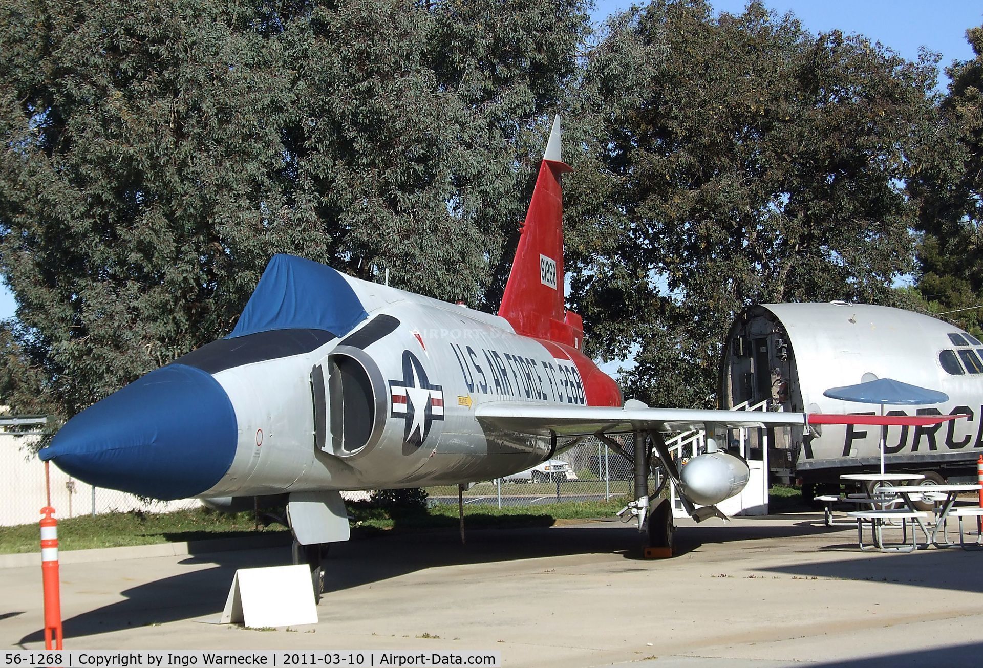 56-1268, 1956 Convair F-102A Delta Dagger C/N Not found 56-1268, Convair F-102A Delta Dagger at the San Diego Air & Space Museum's Gillespie Field Annex, El Cajon CA
