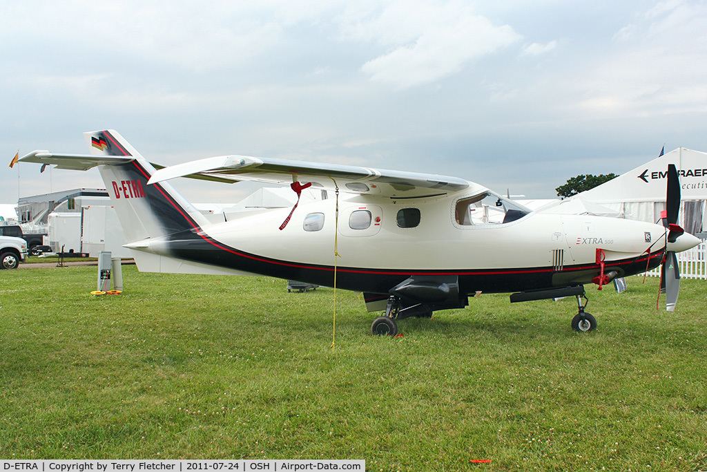 D-ETRA, Extra EA-500 C/N 002, Extra EA-500, c/n: 002 - static display at 2011 Oshkosh