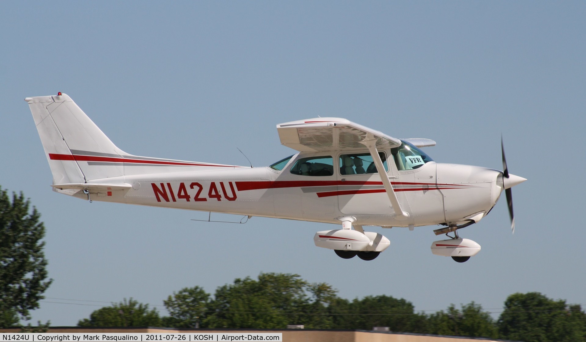 N1424U, 1976 Cessna 172M C/N 17267091, Cessna 172M