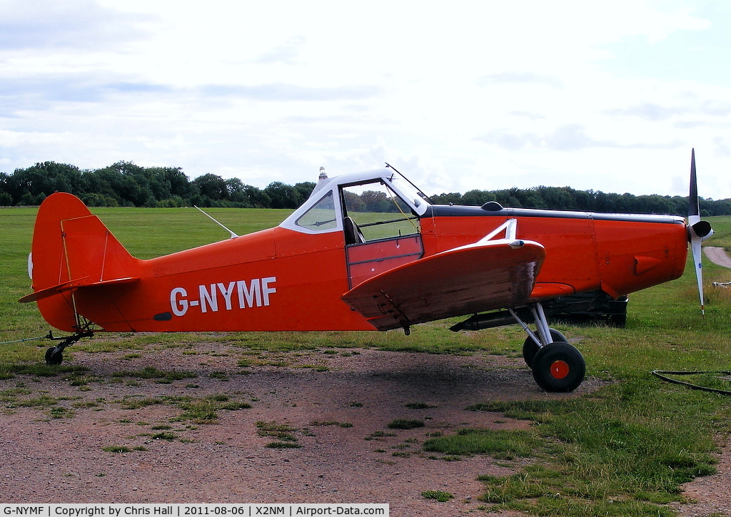 G-NYMF, 1975 Piper PA-25-235 Pawnee C/N 25-7556112, at the Bristol Gliding Club, Nympsfield