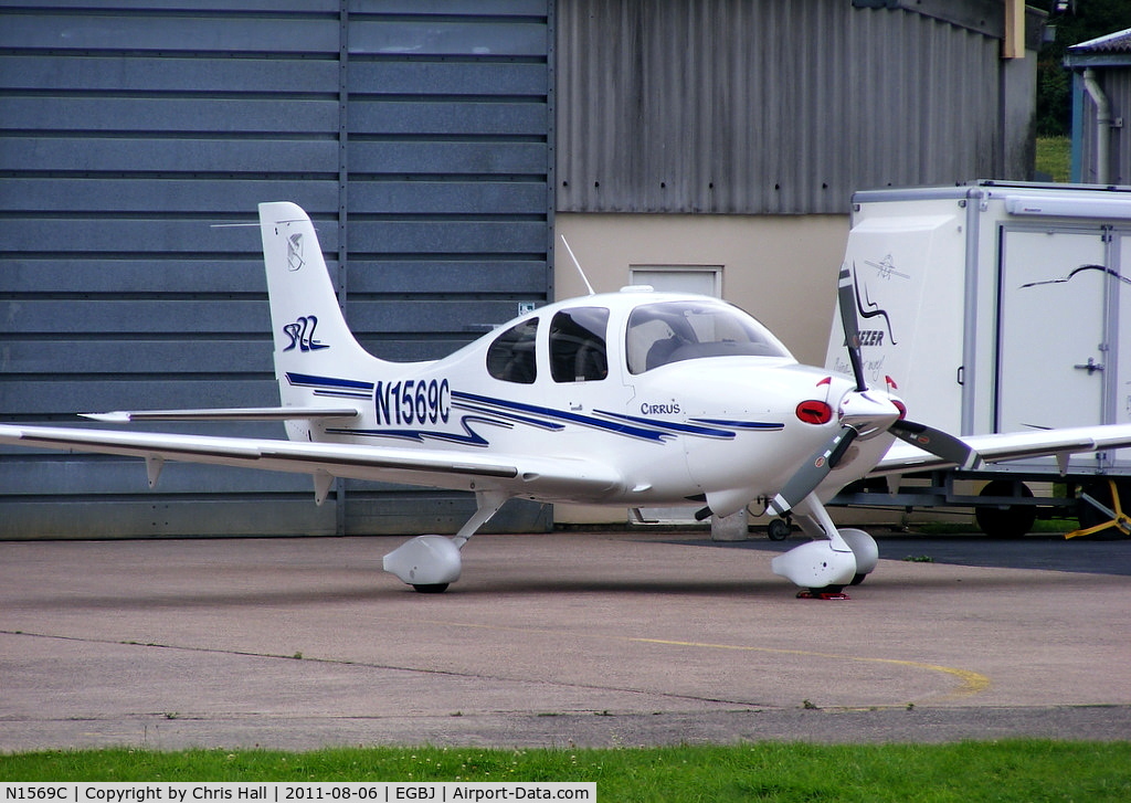 N1569C, 2003 Cirrus SR22 C/N 0581, visitor from Coventry