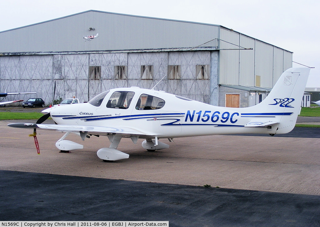 N1569C, 2003 Cirrus SR22 C/N 0581, visitor from Coventry