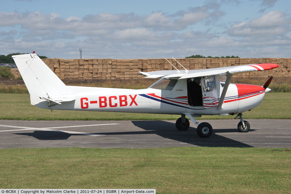 G-BCBX, 1973 Reims F150L C/N 1001, Reims F150L at Breighton Airfield's Wings & Wheels Weekend, July 2011.