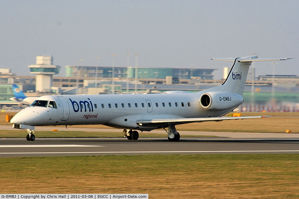 G-EMBJ, 1999 Embraer ERJ-145EU (EMB-145EU) C/N 145134, BMI Regional