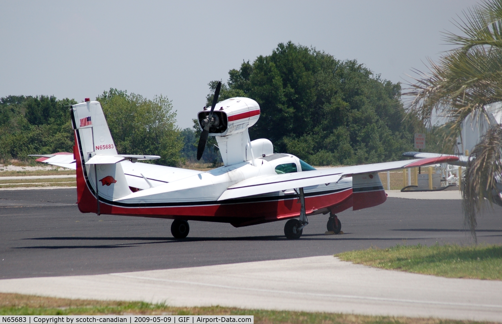 N65683, 1974 Lake LA-4-200 Buccaneer C/N 602, 1974 Lake LA-4-200 N65683 at Gilbert Airport, Winter Haven, FL