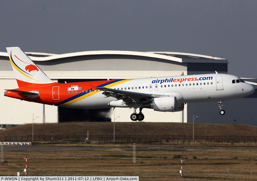 F-WWDN, 2011 Airbus A320-214 C/N 4777, C/n 4677 - To be RP-C8393