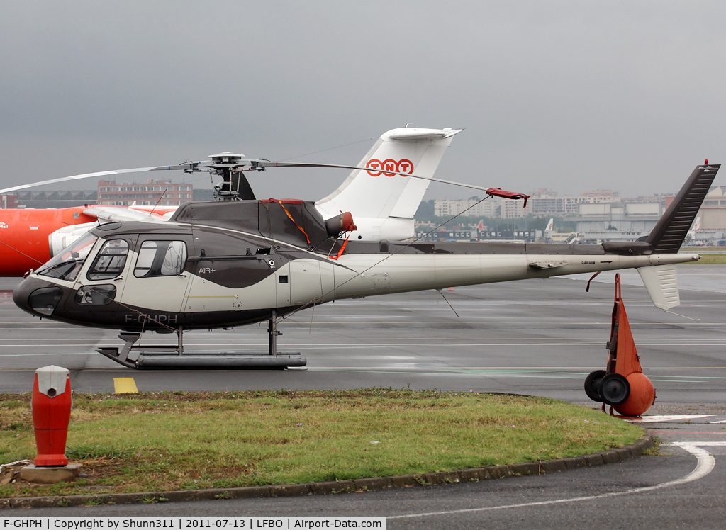 F-GHPH, Eurocopter AS-350B-2 Ecureuil Ecureuil C/N 2365, Parked at the General Aviation area...