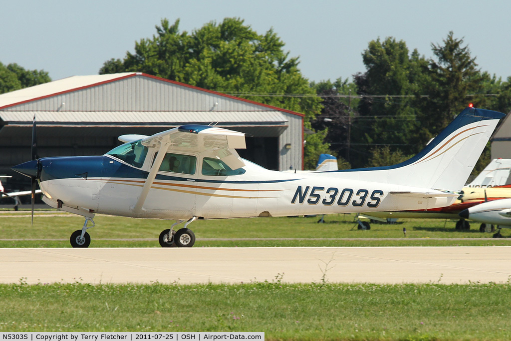N5303S, 1980 Cessna TR182 Turbo Skylane RG C/N R18201538, 1980 Cessna TR182, c/n: R18201538 at 2011 Oshkosh