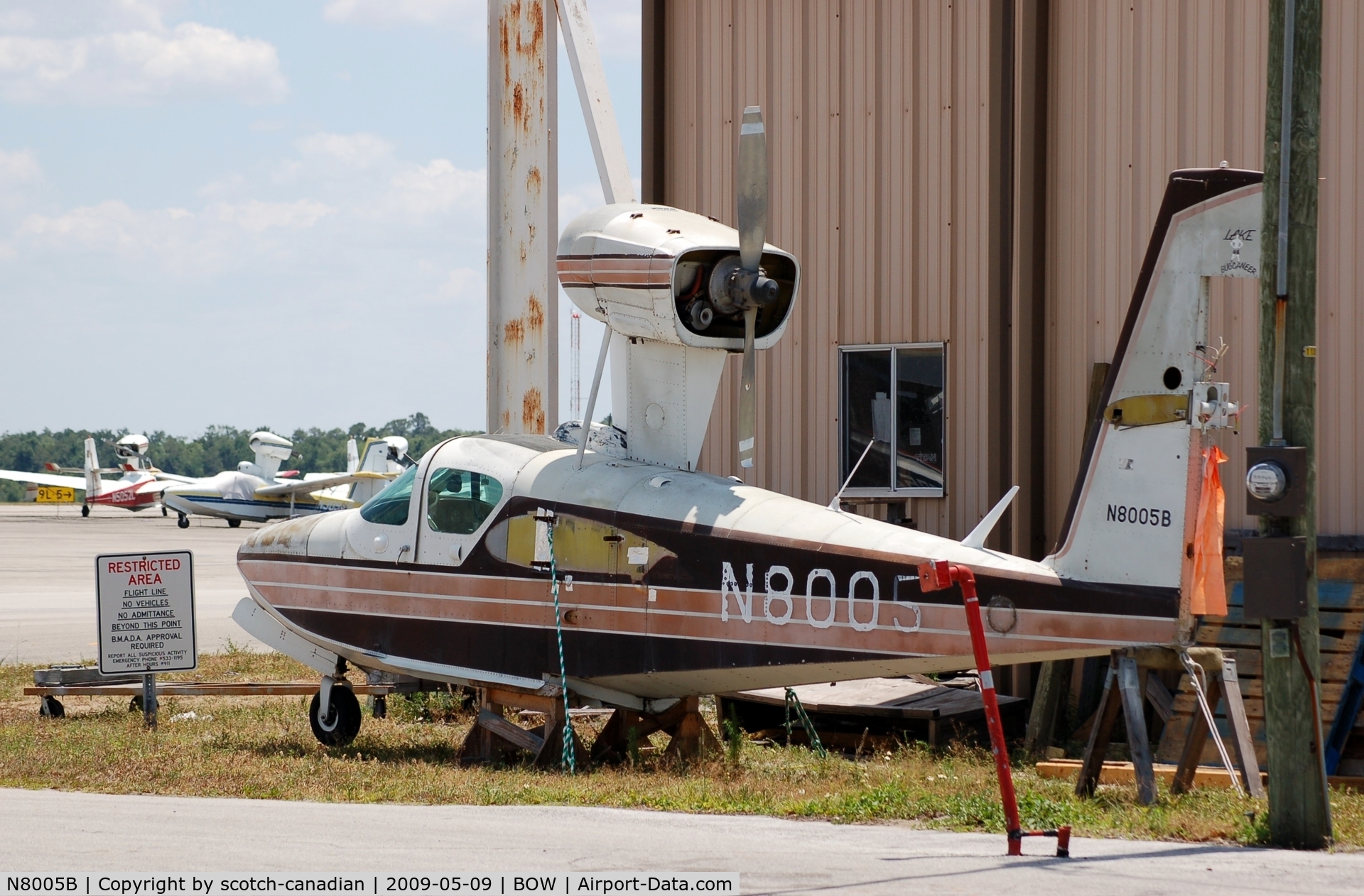 N8005B, Consolidated Aeronautics Inc. LAKE LA-4-200 C/N 1033, Consolidated Aeronautics Lake LA-4-200 N8005B at Bartow Municipal Airport, Bartow, FL